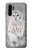 S1566 Snowy Owl White Owl Funda Carcasa Case para Huawei P30 Pro