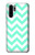 S1723 Mint Chevron Zigzag Funda Carcasa Case para Huawei P30 Pro