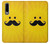 S1145 Yellow Mustache Sun Funda Carcasa Case para Huawei P30