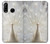 S1980 White Peacock Funda Carcasa Case para Huawei P30 lite