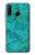 S3147 Aqua Marble Stone Funda Carcasa Case para Huawei P30 lite