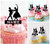 TA1013 Ballet Dance Cupcake Cake Topper para tartas cumpleaños boda Fiesta Pastel Decoraciones 10 piezas