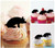 TA1222 Sitting Pig Cupcake Cake Topper para tartas cumpleaños boda Fiesta Pastel Decoraciones 10 piezas