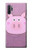 S3269 Pig Cartoon Funda Carcasa Case para Samsung Galaxy Note 10 Plus