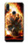 S0863 Hell Fire Skull Funda Carcasa Case para Huawei P Smart Z, Y9 Prime 2019