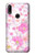 S3036 Pink Sweet Flower Flora Funda Carcasa Case para Huawei P Smart Z, Y9 Prime 2019