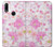 S3036 Pink Sweet Flower Flora Funda Carcasa Case para Huawei P Smart Z, Y9 Prime 2019