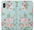 S3494 Vintage Rose Polka Dot Funda Carcasa Case para iPhone X, iPhone XS