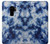 S3439 Fabric Indigo Tie Dye Funda Carcasa Case para Samsung Galaxy S9 Plus