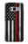 S3472 Firefighter Thin Red Line Flag Funda Carcasa Case para Samsung Galaxy S8