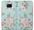 S3494 Vintage Rose Polka Dot Funda Carcasa Case para Samsung Galaxy S7