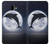 S3510 Dolphin Moon Night Funda Carcasa Case para Samsung Galaxy J6+ (2018), J6 Plus (2018)