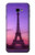 S3447 Eiffel Paris Sunset Funda Carcasa Case para Samsung Galaxy J4+ (2018), J4 Plus (2018)