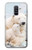 S3373 Polar Bear Hug Family Funda Carcasa Case para Samsung Galaxy A6+ (2018), J8 Plus 2018, A6 Plus 2018