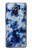 S3439 Fabric Indigo Tie Dye Funda Carcasa Case para Huawei Mate 20 lite