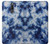 S3439 Fabric Indigo Tie Dye Funda Carcasa Case para Huawei Mate 10 Lite