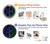 S3366 Rainbow Python Skin Graphic Print Funda Carcasa Case para Huawei P20