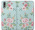 S3494 Vintage Rose Polka Dot Funda Carcasa Case para Huawei P20