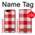 S3535 Red Gingham Funda Carcasa Case para Huawei Nexus 6P