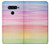 S3507 Colorful Rainbow Pastel Funda Carcasa Case para LG V40, LG V40 ThinQ