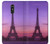 S3447 Eiffel Paris Sunset Funda Carcasa Case para LG Q Stylo 4, LG Q Stylus