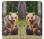 S3558 Bear Family Funda Carcasa Case para LG Q Stylo 4, LG Q Stylus