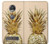 S3490 Gold Pineapple Funda Carcasa Case para Motorola Moto Z2 Play, Z2 Force