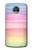 S3507 Colorful Rainbow Pastel Funda Carcasa Case para Motorola Moto Z2 Play, Z2 Force