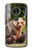 S3558 Bear Family Funda Carcasa Case para Motorola Moto G6 Play, Moto G6 Forge, Moto E5