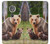 S3558 Bear Family Funda Carcasa Case para Motorola Moto G6 Play, Moto G6 Forge, Moto E5