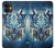 S1135 Wolf with knives Rock Funda Carcasa Case para iPhone 11