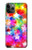 S3292 Colourful Disco Star Funda Carcasa Case para iPhone 11 Pro