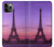 S3447 Eiffel Paris Sunset Funda Carcasa Case para iPhone 11 Pro