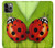 S0892 Ladybug Funda Carcasa Case para iPhone 11 Pro Max