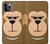 S2721 Cute Grumpy Monkey Cartoon Funda Carcasa Case para iPhone 11 Pro Max