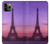 S3447 Eiffel Paris Sunset Funda Carcasa Case para iPhone 11 Pro Max
