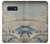 S3350 Utagawa Hiroshige Drum Bridge Yuhi Hill in Meguro Funda Carcasa Case para Samsung Galaxy S10e