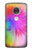 S2488 Tie Dye Color Funda Carcasa Case para Motorola Moto G7, Moto G7 Plus