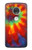 S2985 Colorful Tie Dye Texture Funda Carcasa Case para Motorola Moto G7, Moto G7 Plus