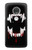 S3527 Vampire Teeth Bloodstain Funda Carcasa Case para Motorola Moto G7, Moto G7 Plus