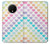 S3499 Colorful Heart Pattern Funda Carcasa Case para OnePlus 7T