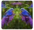 S1565 Bluebird of Happiness Blue Bird Funda Carcasa Case para Motorola Moto E6, Moto E (6th Gen)