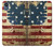 S2349 Old American Flag Funda Carcasa Case para Motorola Moto E6, Moto E (6th Gen)