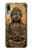 S0344 Buddha Rock Carving Funda Carcasa Case para Motorola Moto E6 Plus, Moto E6s