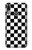 S1611 Black and White Check Chess Board Funda Carcasa Case para Motorola Moto E6 Plus, Moto E6s
