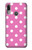 S2358 Pink Polka Dots Funda Carcasa Case para Motorola Moto E6 Plus, Moto E6s