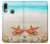 S3212 Sea Shells Starfish Beach Funda Carcasa Case para Motorola Moto E6 Plus, Moto E6s
