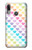 S3499 Colorful Heart Pattern Funda Carcasa Case para Motorola Moto E6 Plus, Moto E6s