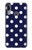 S3533 Blue Polka Dot Funda Carcasa Case para Motorola Moto E6 Plus, Moto E6s