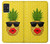 S2443 Funny Pineapple Sunglasses Kiss Funda Carcasa Case para Samsung Galaxy A51